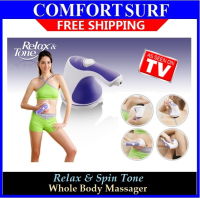 Relax & Spin Tone Whole Body Massager Slimming, Toning & Relaxing All in One Amazing Device